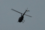 Morten 24 oktober 2023 - Robinson R44 Raven over Høyenhall, men det er nok Helikopterdrift som er på vei tilbake til Kjeller flyplass