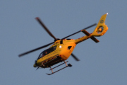 Morten 7 oktober 2023 - LN-OUJ besøker Høyenhall, det er Norsk Luftambulanse som er ute med sin Airbus H135 Lege Luftambulansetjenesten fra 2018