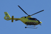 Morten 17 september 2023 - Norsk Luftambulanse over Høyenhall, vinkelen er litt vanskelig, men jeg gjetter på LN-OUJ