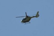 Morten 23 september 2023 - Norsk Luftambulanse over Høyenhall, her kom jeg også for sent ut. Men jeg ser at det er en Airbus H135 Lege Luftambulansetjenesten