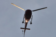 Morten 27 september 2023 - LN-OSM besøker Høyenhall, Det er Helitrans som kommer med sin Airbus H125 fra 2001