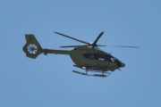 Morten 5 september 2023 - LN-OOB over Høyenhall, det er Norsk Luftambulanse som er ute med sin Airbus H145 Luftambulansetjenesten fra 2014