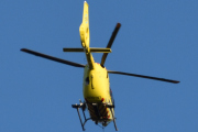 Morten 5 september 2023 - LN-OUH over Høyenhall, det er Norsk Luftambulanse som er ute med sin Airbus H135 Lege Luftambulansetjenesten fra 2018