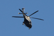 Morten 10 mai 2023 - Politihelikopter over Høyenhall på kvelden, den rakk jeg akkurat