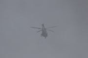 Morten 11 januar 2023 - Helikopter over Høyenhall, jeg stod på verandaen og hørte den, men måtte vente til at den kom ut fra skyene