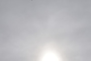 Morten 16 mars 2023 - LN-ORB over Høyenhall, du tar en runde rundt solen, men er ikke nære nok