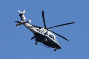 Morten 20 april 2023 - Politihelikopter over Høyenhall, jeg tror det er det nyeste Leonardo Spa AW169 som dem har, men jeg er ikke helt sikker