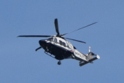 Morten 22 mai 2023 - LN-ORC over Høyenhall, det er Politiets nyeste helikopter som kommer