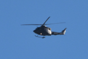Morten 23 februar 2023 - Bell 412SP Arapaho over Høyenhall, dette er det første som kommer. men er ikke nærme nok