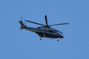 Morten 26 januar 2023 - Politihelikopter over Høyenhall, men akkurat utenfor rekkevidde