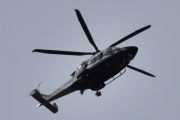 Morten 27 april 2023 - LN-ORA over Høyenhall, det er Politiet som er ute med sin AgustaWestland AW169