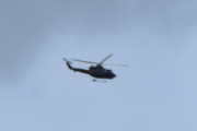 Morten 29 april 2023 - Bell 412SP Arapaho over Høyenhall, det straffer seg og skifte om til sommerdekk