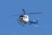 Morten 29 mars 2023 - LN-OSA besøker Høyenhall, det er Pegasus Helicopter som kommer med sin Airbus H125 fra 2022