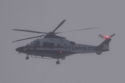 Morten 3 februar 2023 - LN-ORA over Høyenhall, Politiets første nye helikopter av typen AgustaWestland AW169