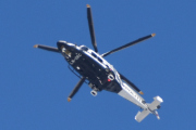 Morten 31 mars 2023 - LN-ORC over Høyenhall, Politiet passer på påsketrafikken med sin Leonardo Spa AW169