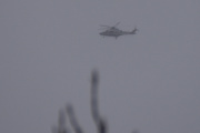Morten 5 januar 2023 - Politihelikopter over Høyenhall, ikke en gang fuglene er ute nå