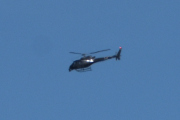 Morten 12 april 2024 - Helikopter over Elverum, det ser ut som en Airbus H125. Jeg har tatt bilde av jetfly og veteranfly over Elverum før, men ikke helikopter