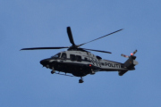 Morten 18 april 2024 - LN-ORA over Høyenhall, det er Politiet som kommer med sin første Leonardo AW169 fra juni 2019