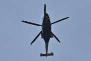 Morten 10 august 2024 - LN-ORA besøker Høyenhall, det er Politiet som kommer med sitt første nye helikopter av typen Leonardo AW169