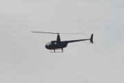 Morten 18 august 2024 - Robinson R44 over Høyenhall, den er for langt unna. Men jeg tok et bilde 18 august 2019 også, men det er nok ikke denne