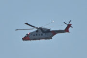 Morten 2 august 2024 - SAR Queen over Høyenhall, det er Luftforsvaret redningstjeneste som er ute med sin Leonardo AW101 Mk.612