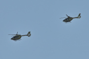 Morten 2 august 2024 - To luftambulansehelikoptre over Høyenhall, enten så er det en stor ulykke eller så kan det være flere på en gang