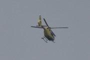 Morten 20 august 2024 - LN-OUH over Høyenhall, tenk om Norsk Luftambulanse stilte opp med et par av sine helikoptre på Telemark Airshow, det hadde vært noe det