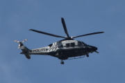 Morten 26 august 2024 - LN-ORA besøker Høyenhall, det er Politiet som kommer med sin første Leonardo AW169 fra juni 2019