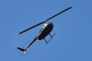 Morten 30 august 2024 - LN-OGS besøker Høyenhall, han kommer med sin Robinson R44 Raven fra 2006