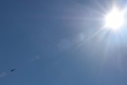Morten 31 august 2024 - LN-OGP besøker Høyenhall, og her fikk vi med solen også, det har vi gjort minst tre ganger før