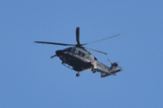 Morten 29 januar 2024 - LN-ORA over Høyenhall, det er Politiet som kommer med sin Leonardo AW169 fra 2019