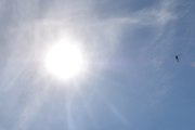 Morten 11 juli 2024 - LN-OGH besøker Høyenhall, det er Helitrans som kommer med sin Airbus H125 fra 2020 og her fikk vi med solen også