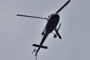 Morten 13 juli 2024 - LN-OGH besøker Høyenhall, det er Helitrans som kommer med sin Airbus H125 fra 2020 med navnet ELEVEN