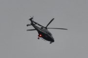 Morten 16 juli 2024 - Politihelikopter over Høyenhall om kvelden, det er Leonardo AW169 som kommer to minutter før jeg skal legge meg
