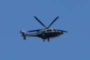 Morten 20 juli 2024 - Politihelikopter over Høyenhall på kvelden, dere har nok hatt mange oppgaver i dag på kronprins Haakon sin bursdag