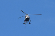 Morten 31 juli 2024 - LN-OGP besøker Høyenhall, dem kommer med sin Airbus H125 fra 2020