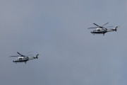 Morten 5 juli 2024 - To Politihelikoptre over Høyenhall