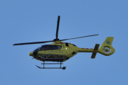 Morten 2 juni 2024 - LN-OUH kommer tilbake igjen, min far skal på A-hus i dag og da fant jeg ut at det er stasjonert en Airbus H135 og en Airbus H145 på basen i Lørenskog