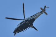 Morten 6 juni 2024 - LN-ORC over Høyenhall, det er Politiet sitt nyeste Leonardo AW169 fra 2019. Jeg har ikke bilde av den 6 juni, men 26 juni 2022 har jeg bilder. Stikkordet er terrorhandlinger
