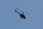 Morten 14 mai 2024 - Robinson R44 over Høyenhall, her kom jeg for sent ut. Jeg har faktisk ikke sett Robinson R44 den 14 mai, før i år