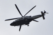 Morten 29 mai 2024 - LN-ORC over Høyenhall, det er Politiet som kommer med sin nyeste Leonardo AW169 fra 2019