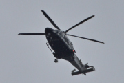 Morten 8 mai 2024 - LN-ORA over Høyenhall, her kommer Politiet sitt første nye Leonardo AW169 fra 2019