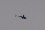Morten 10 mars 2024 - Robinson R44 over Høyenhall, den er litt for langt unna til at jeg kan dokumentere. Men det er den første jeg ser i år