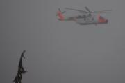 Morten 20 oktober 2024 - SAR Queen 0278 over Høyenhall, det er Luftforsvaret redningstjeneste som er ute i det dårlige været med sin Leonardo AW101 Mk.612 fra 2020