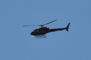 Morten 28 oktober 2024 - LN-OSM over Høyenhall, det er Helitrans som kommer tilbake igjen med sin Airbus H125 fra 2001