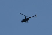 Morten 26 april 2025 - Robinson R44 over Høyenhall igjen, det er mulig et signal på at det er et eller annet jeg ikke forstår nå