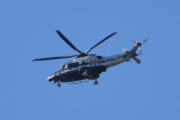 Morten 12 april 2025 - Politihelikopter over Høyenhall, klokken er 17.32. Her kommer dem igjen og jeg syns det står LN-ORC på siden. Jeg har ikke registrert LN-ORC den 12 april før