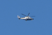 Morten 3 april 2025 - Politihelikopter over Høyenhall, klokken er 08.50. Dem er ute med sin Leonardo AW169. Jeg husker 3 april 2023, da så jeg dem også