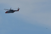 Morten 16 august 2025 - SAR Queen over Drøbak, så ser jeg en fugl og får den i samme bilde