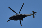 Morten 20 august 2025 - LN-ORA og Super Hercules over Høyenhall, klokken er 13.52 og her ser vi Leonardo AW169 som Politiet fikk i juni 2019